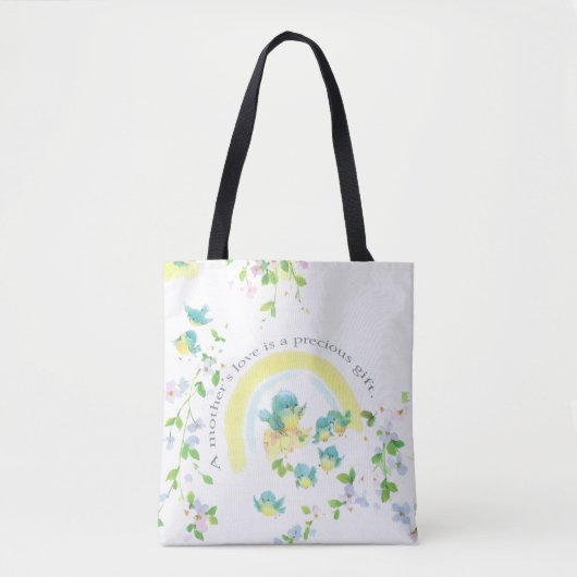 De liefde van een moeder is een kostbaar geschenk draagtas (Voorkant)