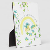 De liefde van een moeder is een kostbaar geschenk fotoplaat (Zijkant)