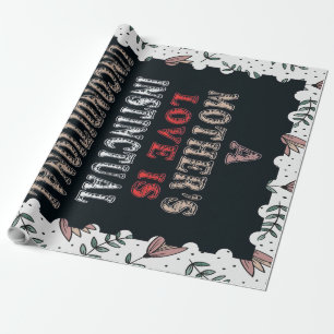 De liefde van een moeder is onvoorwaardelijk cadeaupapier