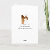 De Liefde van een Moeder Kaart (Achterkant)