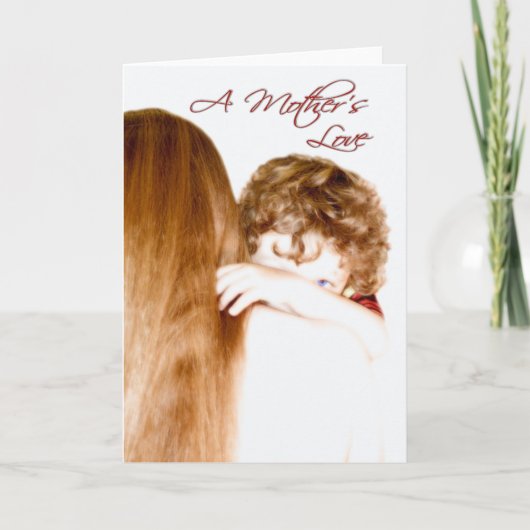 De Liefde van een Moeder Kaart (Voorkant)
