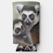 **"De liefde van een moeder: mama en Baby Lemur Kn (Voorkant)