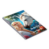 De liefde van een prinses voor haar eenhoorn dagbo notitieboek (Rechterzijde)