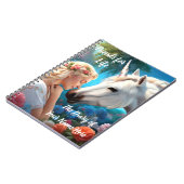 De liefde van een prinses voor haar eenhoorn dagbo notitieboek (Linkerzijde)