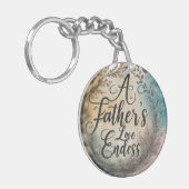 De liefde van een vader is eindeloos sleutelhanger (Voorkant Links)