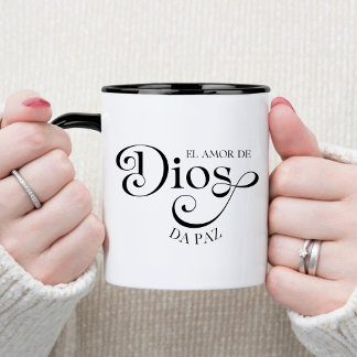 De Liefde Van God Spaanse Christelijke Koffiemok Mok