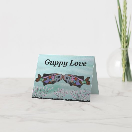De Liefde van Guppy Kaart (Voorkant)