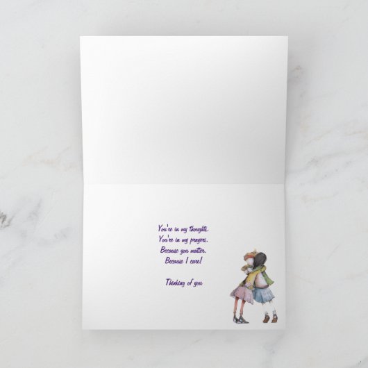 De Liefde van het kat Kaart (Binnen)