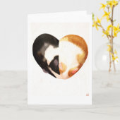 De Liefde van het proefkonijn Kaart (Gele Bloem)