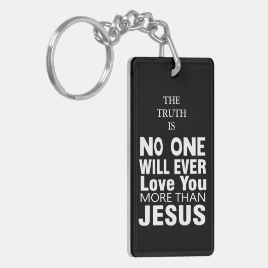 De liefde van Jezus Sleutelhanger (Voorkant Links)