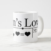 De liefde van mama Formule 02 Extra Grote Beker (Voorkant rechts)