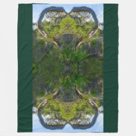 De liefde van Natuur Fleece Deken