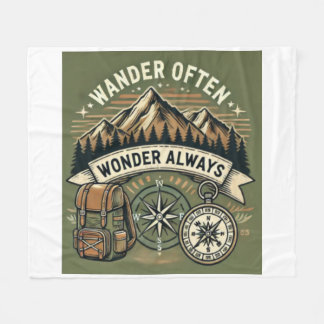 De liefde van Natuur Fleece Deken