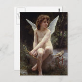 De liefde voor de Lookout door William Bouguereau Briefkaart (Voorkant / Achterkant)