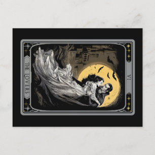 De Liefdes Tarotkaart – Gotische Vampier Dracula e Briefkaart
