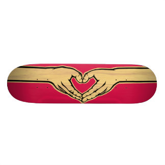 De liefdesbeweging "Hearthands" Skateboard