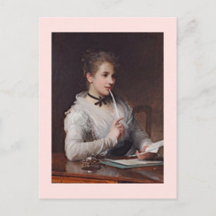 De liefdesbrief briefkaart