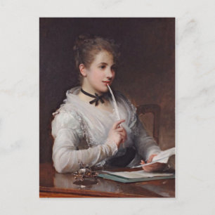 De liefdesbrief briefkaart