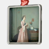 De liefdesbrief metalen ornament (Links)