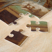 De liefdesbrief van Jean Honoré Fragonard Legpuzzel (Zijkant)