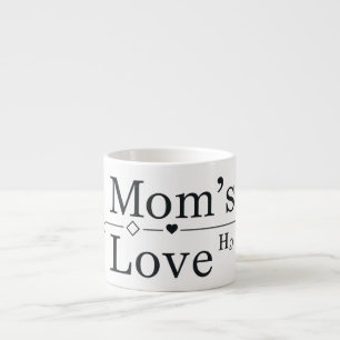 De liefdesformule van mama espresso kop