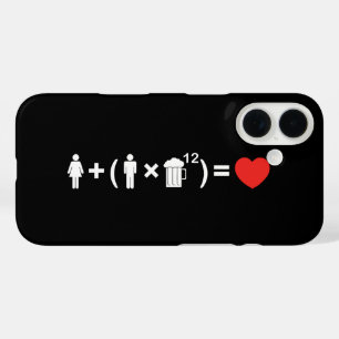 De liefdesvergelijking voor mannen iPhone 16 hoesje