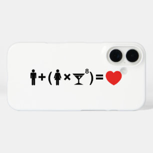De liefdesvergelijking voor vrouwen iPhone 16 hoesje