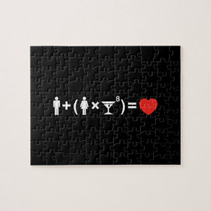 De liefdesvergelijking voor vrouwen legpuzzel