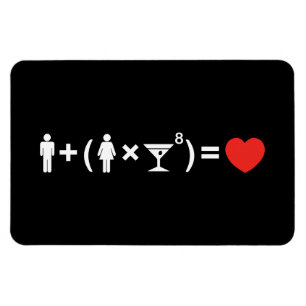 De liefdesvergelijking voor vrouwen magneet