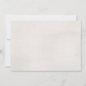 De liefdevolle boom bruiloft uitnodiging (Achterkant)