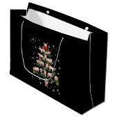 De liefdevolle kerstboom van het Varkenshaar die d Groot Cadeauzakje (Voorkant Gekanteld)