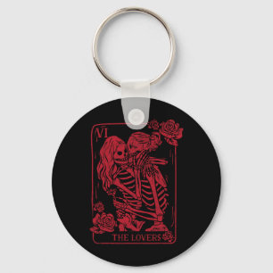 De Liefers Tarotkaart Kussende Lesbische Zielenzus Sleutelhanger