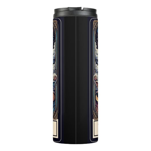 DE LIEFHEBBERS Tarot Celestial Man & Vrouw Soulmat Thermosbeker (Achterkant)