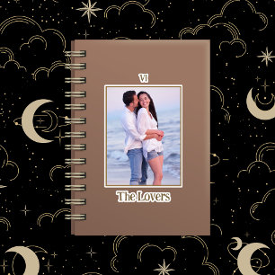 De liefhebbers Tarot Kaart Happy Couple Foto Sticker