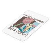 De liefste grote zuster van de wereld magneet (Linkerzijde)