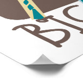 De liefste grote zuster van de wereld poster (Hoek)