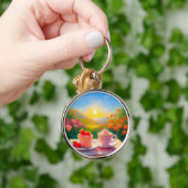 De liefste middag van de dag sleutelhanger (Hand)