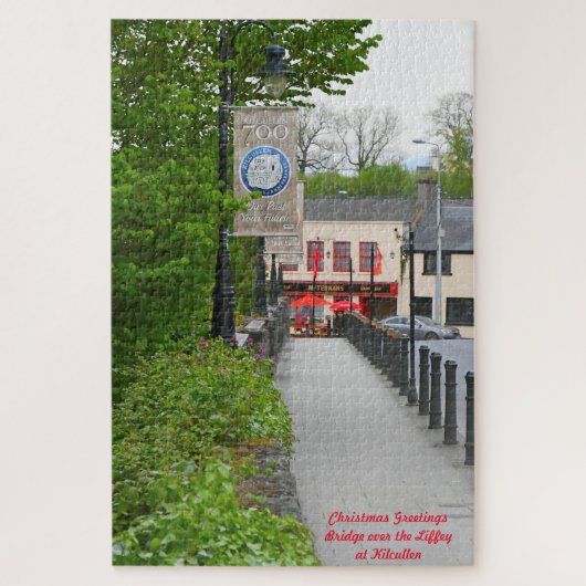 De Liffey Kilcullen. kerstcadeautjes Ji Legpuzzel (Verticaal)