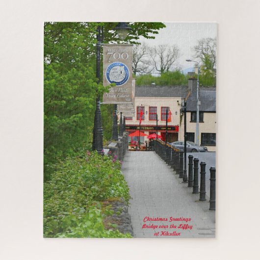 De Liffey Kilcullen. kerstcadeautjes Legpuzzel (Verticaal)
