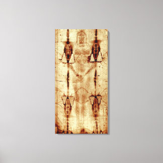 De lijkwade van Turijn Stretched Canvas Afdruk
