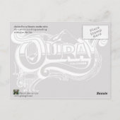 de lijn briefkaart (Achterkant)