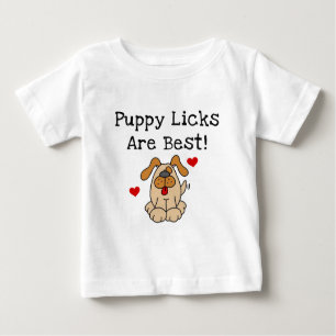 De Likken van het puppy zijn Beste T-shirts en