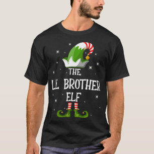 De Lil broer Elf Familie die Kerstmis aanpast T-shirt