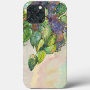 de lila bloesems iPhone 13 pro max hoesje