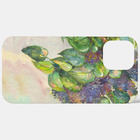 de lila bloesems Case-Mate iPhone case (Achterkant (horizontaal))