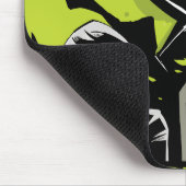 De lineaire moon Mousepad Muismat (Hoek)