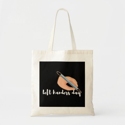 de linkerdag in handers tote bag (Voorkant)