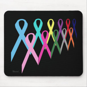 De Linten Mousepad van kanker door Heard_ Muismat