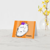 De Lion Dreams Notecard Kaart (Gele Bloem)