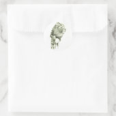 DE LION EN DE LAM RONDE STICKER (Tas)